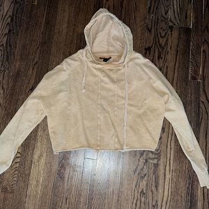 Yellow long sleeve with hood / sweatshirt